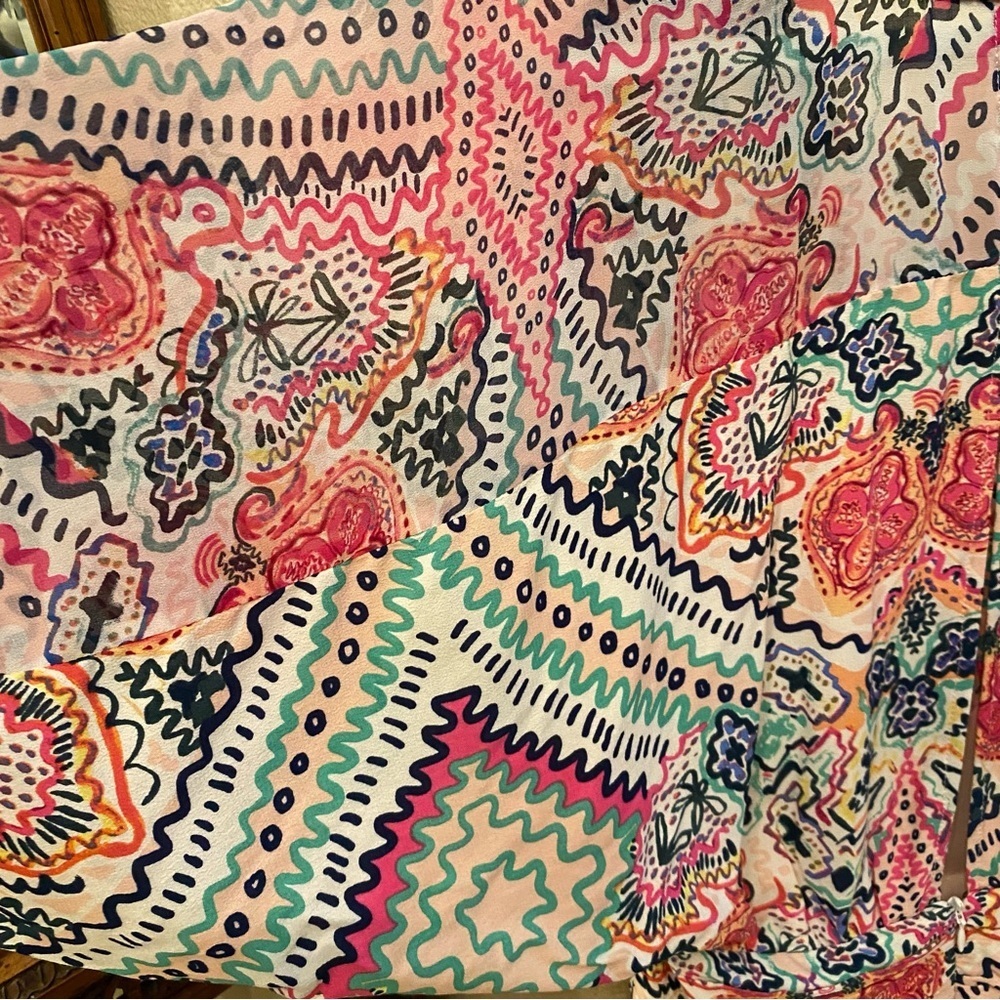Maeve Anthropologie Women Colorful Print Dress Size 2 - Picture 12 of 12
